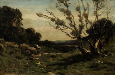 Morgen in der Nièvre von Henri Joseph Harpignies